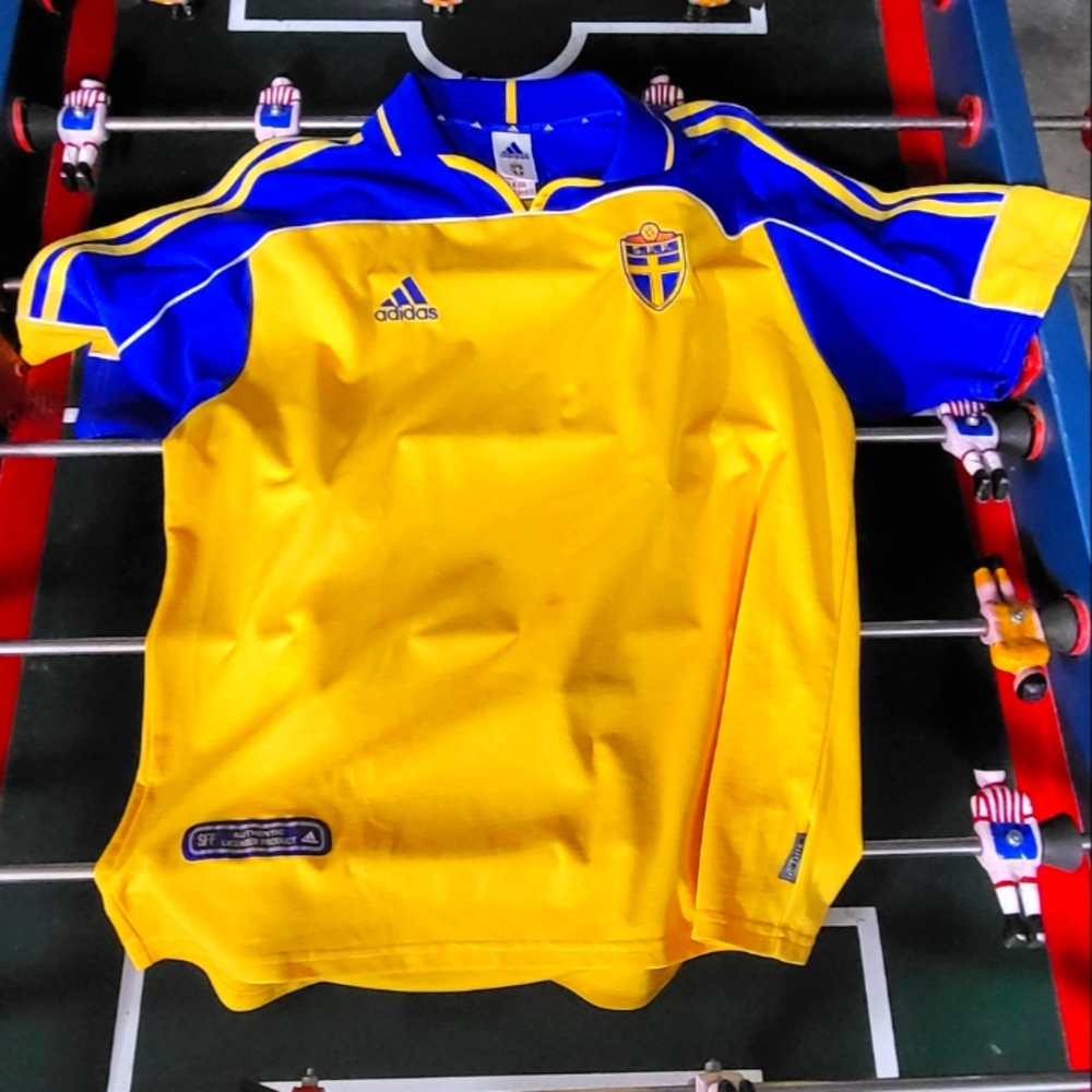 SWEDEN 🇸🇪 2000-2001 VTG SOCCER JERSEY SIZE L